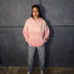 Shell pink hoodie